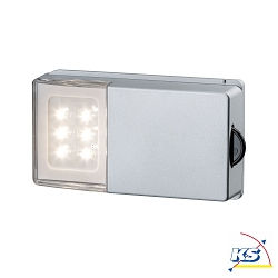LED Under cabinet luminaire SNAP LED, with sliding roller, 4x1,5AAA