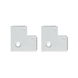Accessories for MAX LED STRIPE Corner connector 90, set of 4, white, incl. 8 plug connectors