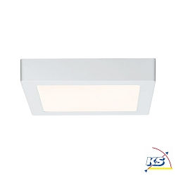 Applique et plafonnier LUNAR LED angulaire, mdium, commutable, blanc mat 