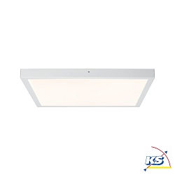 Lampada da parete e soffitto LUNAR LED grande, angolare, commutabile, Bianco opaco 