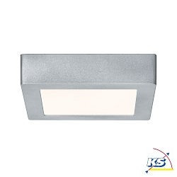 LED Ceiling luminaire LUNAR LED Wall luminaire, 170x170mm, 11,1W, 230V, chrome matt