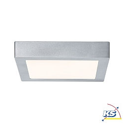 Applique et plafonnier LUNAR LED angulaire, mdium, commutable, chrom mat 