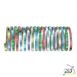 LED Strip DIGITAL LED STRIPE Set, 4,8m, RGB+W, 18,8W, 230V/12V, 24A, with color change function