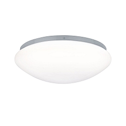 LED Ceiling luminaire LEONIS, 270mm, IP44, 9,5W, 4000K, 230V, with motion detector, white