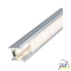 Paulmann Socle Profile with diffuser anodized aluminum, height 2,25cm