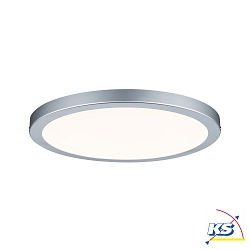 Paulmann Atria LED Panel round 22W, dimmable, chrome matt