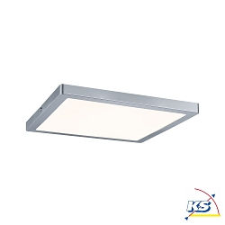 Paulmann Atria LED Panel square 24W, dimmable, chrome matt