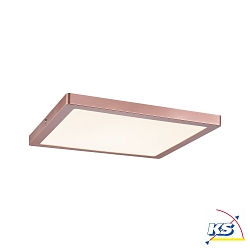 Paulmann Atria LED Panel square 24W, dimmable, Rose gold