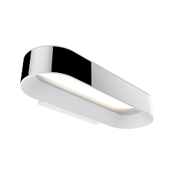 Paulmann LED Wall luminaire Agena IP44 20W chrome/white matt dimmable