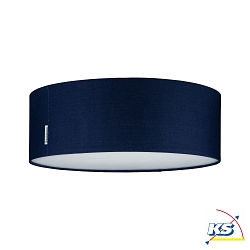 Paulmann Ceiling luminaire Mari 2 flames with fabric shade E27 max. 2x20W, blue