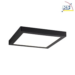 LED Panel ABIA, square, 30x30cm, IP20, 230V, 22W 2700K 2200lm, black matt