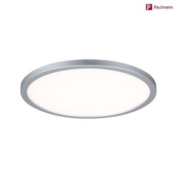 LED Panel ATRIA,  29.3cm, 230V, 16W 3000K 1600lm, Kunststoff, Chrom matt