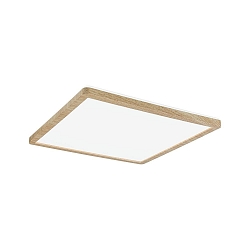 LED Panel ATRIA 29,3x29,3 cm, 22W, 4000K, 1600lm, IP44, eckig, eiche