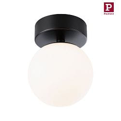 Lampada da parete e soffitto GOVE IP44, opaco, nero 