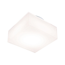 Luminaire de salle de bain MARO angulaire IP44, mat, blanche 