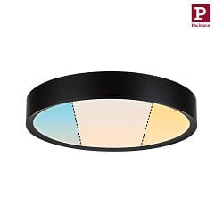 Luminaire de salle de bain TEGA CCT Switch, commutable IP44, mat, noir 