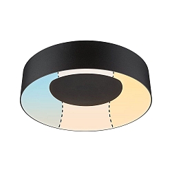 bath luminaire CASCA CCT Switch, switchable IP44, black matt 