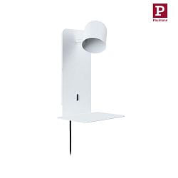 Lampe de lecture MALENA avec connexion USB GU10 IP20, blanche 