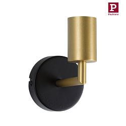 Luminaire de salle de bain RAVI E27 IP44, or, noir 