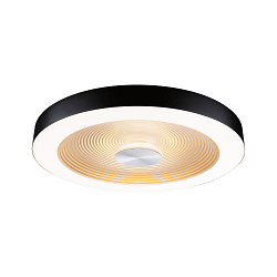 Lampada da parete e soffitto VOLEA � 40CM diretto / indiretto IP44, oro, nero, argento dimmerabile