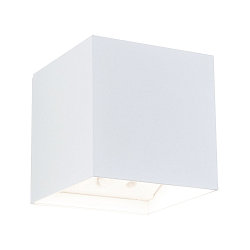 LED Akku Wandleuchte NYARA UP&DOWN, eckig, 2x 1W, 3000K, 330lm, IP44, wei�