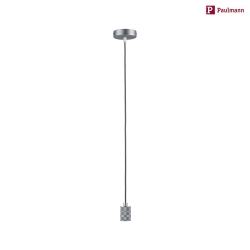 pendant luminaire NEORDIC TILLA 1 flame E27 IP20, aluminium dimmable