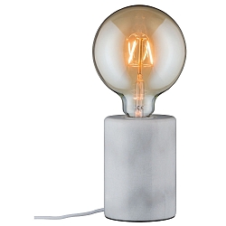 Tischleuchte NEORDIC NORDIN, 1-flammig, Wei / Marmor