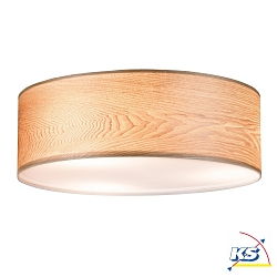 Plafoniera NEORDIC LISKA rotondo E27, Legno dimmerabile