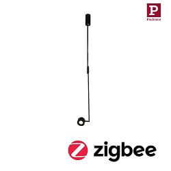 SmartHome LED Pendelleuchte PURIC PANE 6W, 2700K, 450lm, ZigBee dimmbar, schwarz / grau