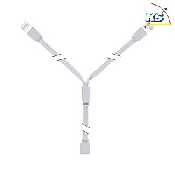 MaxLED Strip Y-Splitter In 1 / Out 2 , 30cm, max. 144W, plastic, white