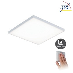 LED Panel VELORA DIM surfaced mounting, 22.5cm, 230V, 20W 3000K 1600lm, dimmable, white matt
