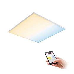 LED Aufbau-Panel VELORA ZigBee TW, 59.5cm, 230V, 19.5W 2700-6500K 2200lm, dimmbar, Wei matt