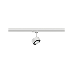 Faretto trifase PRORAIL3 LED IP20, Nero, Bianco dimmerabile