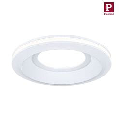LED Einbauleuchte SORMUS, 100, Einzelspot, rund, 6,5W, 3000K, 560lm, IP65, wei matt