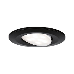 Lumire encastre CALLA LED pivotant LED IP65, noir mat 6W 500lm 4000K CRI 80-89