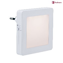 night light ESBY LED round, with socket, with motion detector IP20, white dimmable