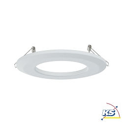 Paulmann Recessed luminaires adapter for round installation openings from 75-120mm to 68-70mm+B222, white matt