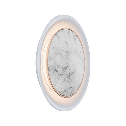 Paulmann Neordic LED Wall recessed luminaire Decorative 2,5W 2700K, marble white matt