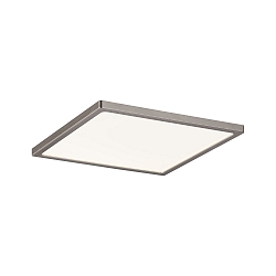 Paulmann LED Recessed panel Areo IP44 square dimmable 12W 3000K 180x180mm, nickel matt