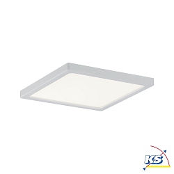 LED Einbau-Panell AREO ON-OFF, IP23, eckig, 12x12cm / DA 10.5cm, 9W 3000K 460lm, schaltbar, wei matt