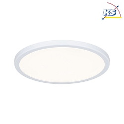 LED Einbau-Panel AREO VariFit ON-OFF, IP44/20, rund,  17.5cm, schaltbar, 15W 3000K 1200lm, wei matt