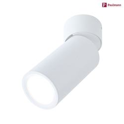 ceiling luminaire TURNAL COIN, white matt dimmable