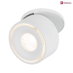 spot SPIRCLE LED rotatable, tiltable IP20, white matt 