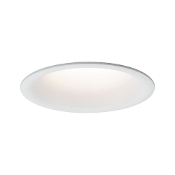 Luce da incasso CYMBAL COIN LED rigido IP20, Bianco opaco dimmerabile