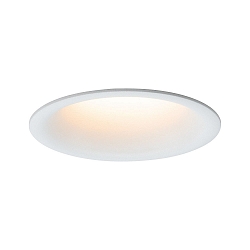 Lumire encastre CYMBAL COIN LED rigide, Dim-To-Warm, lot de 1 IP44, blanc mat gradable 6