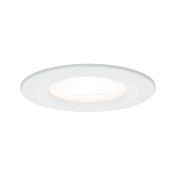 LED Einbauleuchten-Set NOVA, IP23, rund,  8.4cm, starr, inkl. GU10 6.5W 2700K 460lm 38, 3step dimmbar, Wei matt