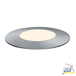 Paulmann Plug&Shine Floor recessed luminaire Floor Mini IP65 3x2,5W 55mm silver, 3000K