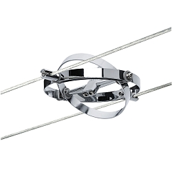 Lampe  corde CARDAN GU5,3, chrome, chrom mat gradable