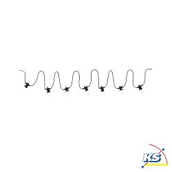 Paulmann Plug&Shine Light string IP44 3000K 24V with 7 lamps