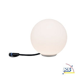 Lumire extrieure PLUG&SHINE GLOBE petit IP67, blanche gradable